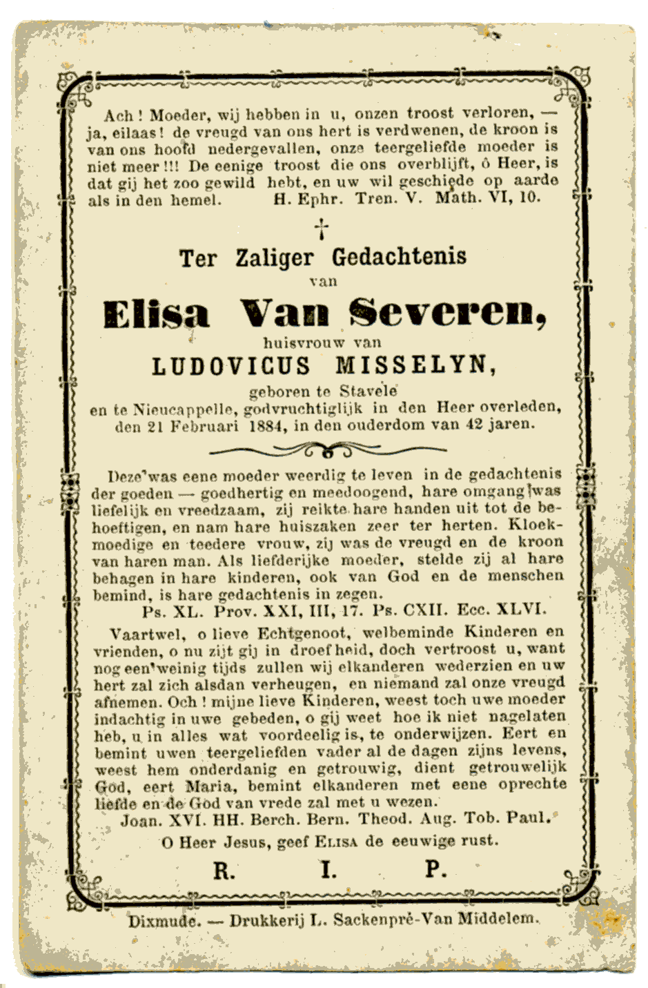 Elisa Van Severen